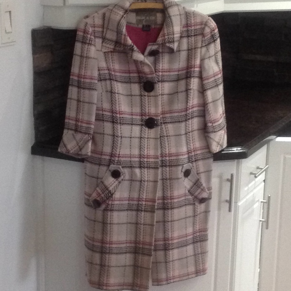 Plaid blazer